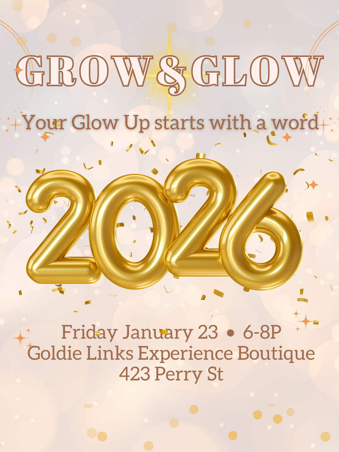 WORD OF THE YEAR workshop