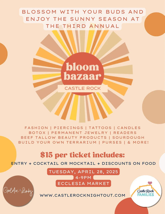 Bloom Bazaar: A Spring Night to Sip, Shop & Bloom