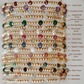 Ellis Birthstone Gemstone Beaded Bracelet