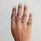 14k Gold Fill & Sterling Silver Stretchy Ring