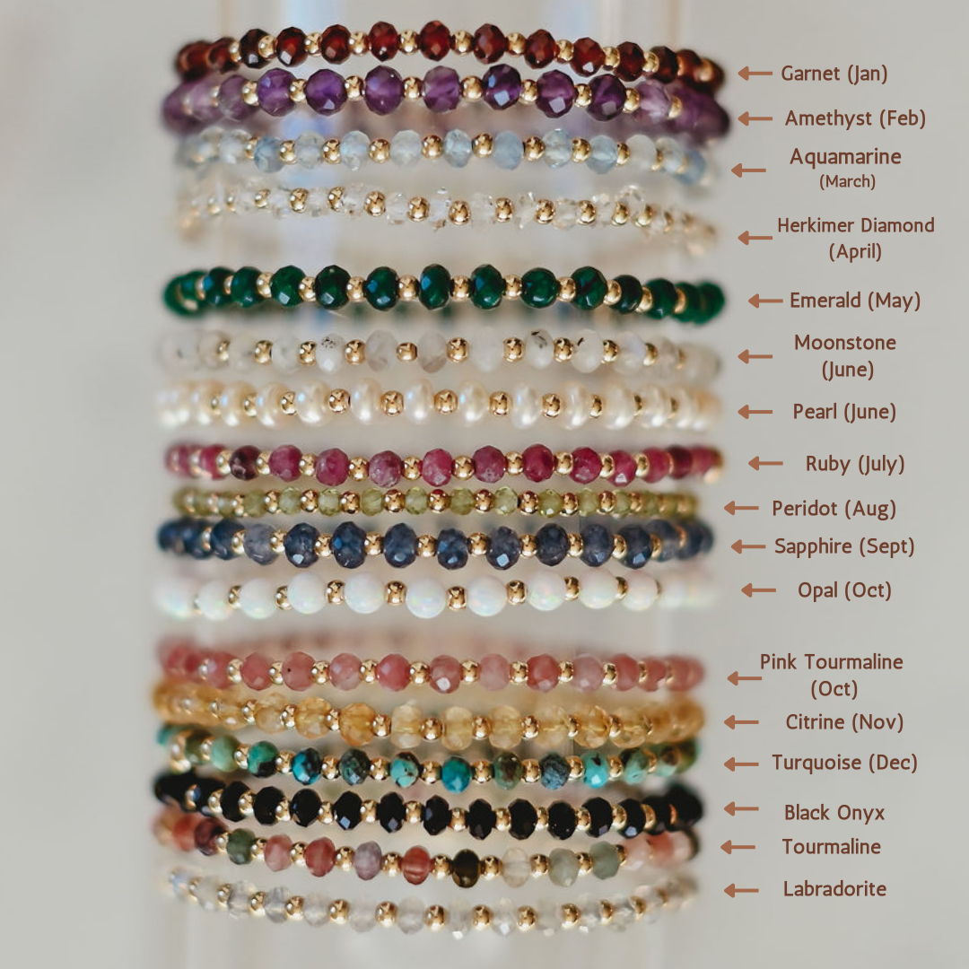 gemstone bracelets
