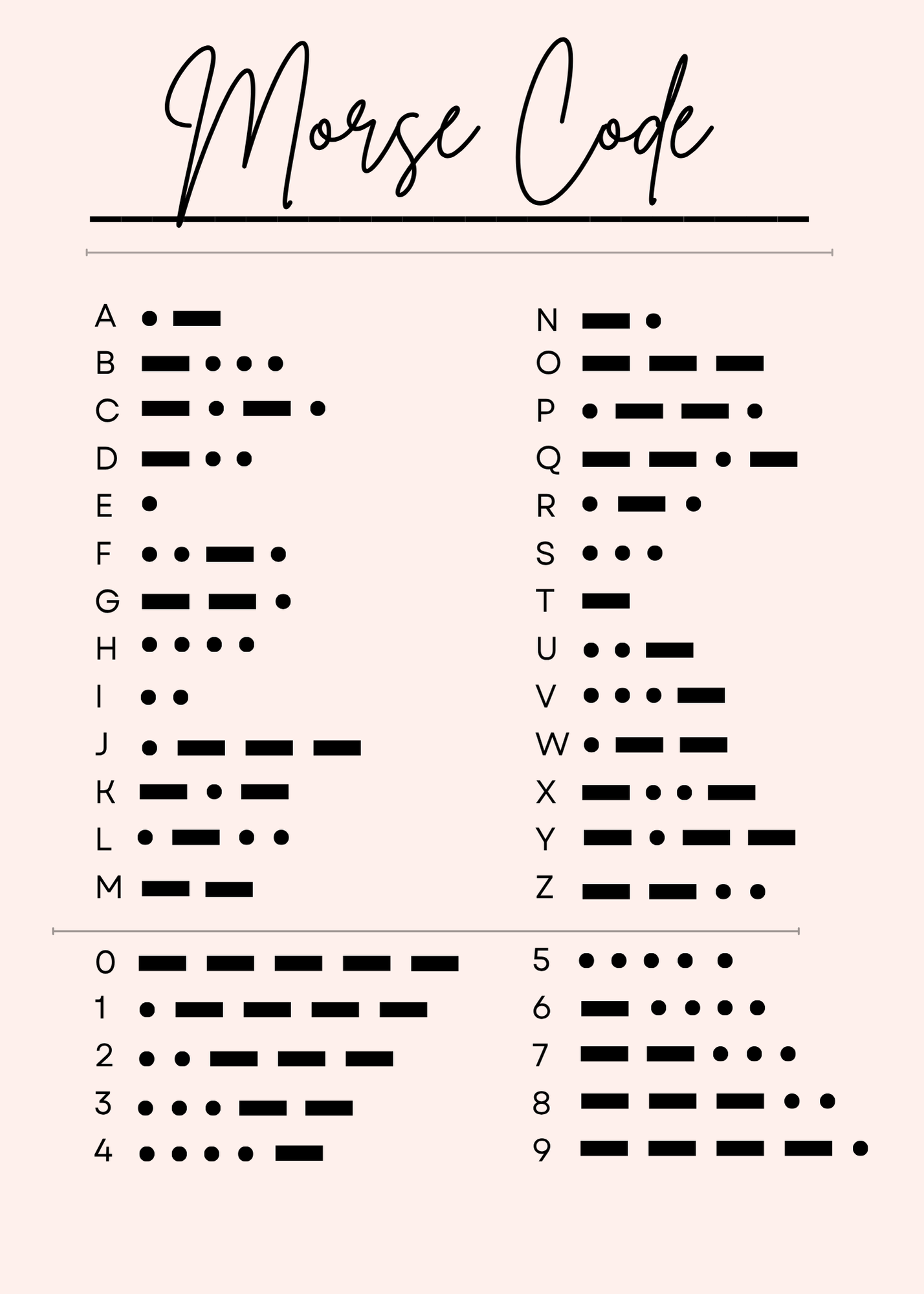 Black Onyx Morse Code Bracelet - Stainless Steel