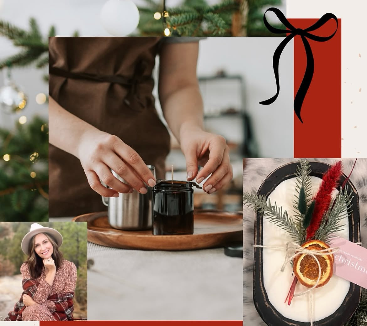 Holiday Candle Making with House of Shalom - December 17th, 6PM