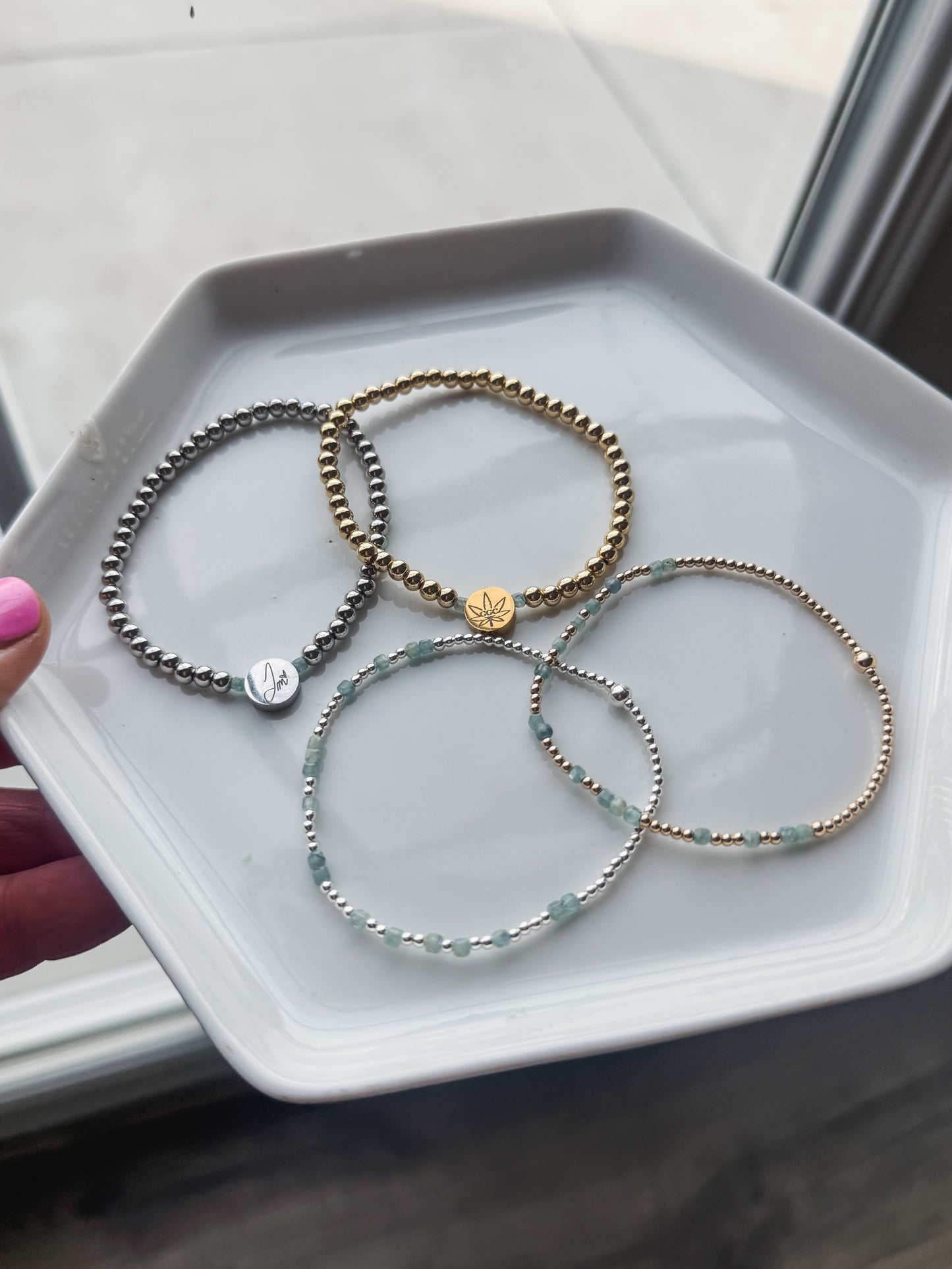 Taylor's Greenhouse Girl Club Bracelets