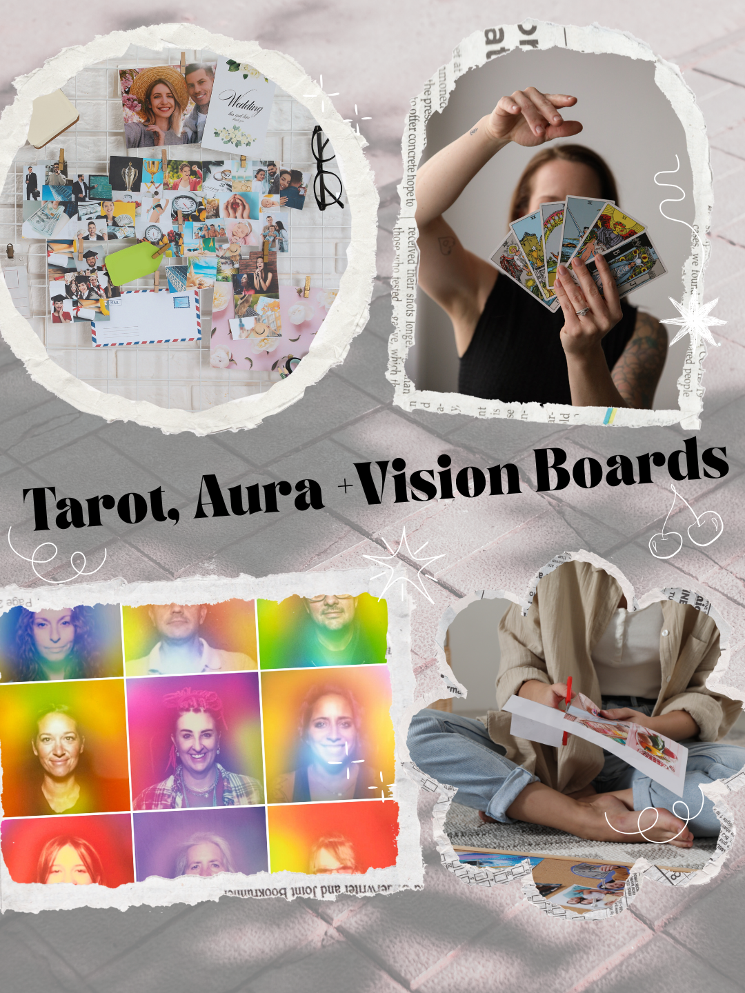 Tarot, Aura + Vision Boards! - Jan 15th- 6pm