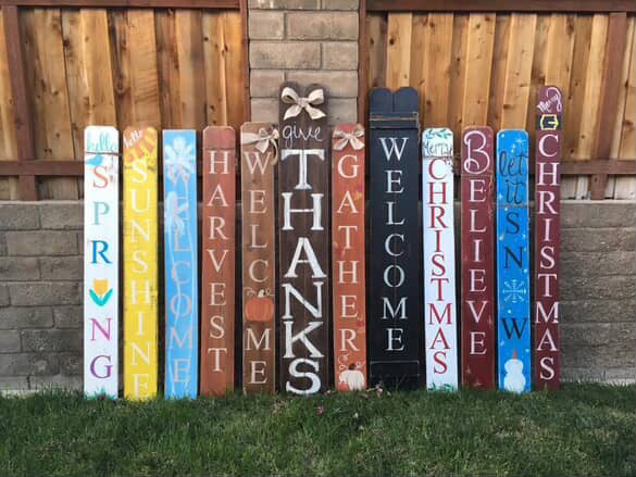 Porch Party- Make your own Wood Sign! Nov 10 - 6pm