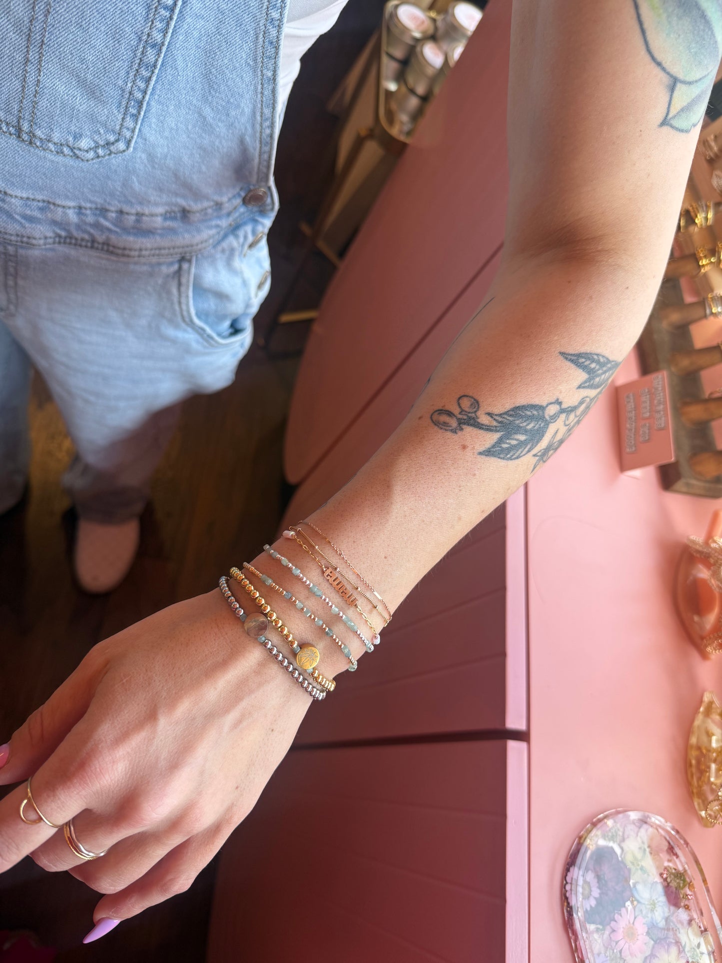Taylor's Greenhouse Girl Club Bracelets