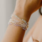 Ruthie Opalite 14k Gold Fill and Sterling Silver Beaded Bracelet