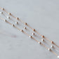 4mm Faceted Satellite Mixed Metal Permanent Jewelry Chain (3 feet) - PREORDER