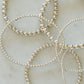 Simply Beaded Sterling Silver Bracelet - WHOLESALE