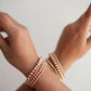 Simply Beaded 14k Rose Gold Fill Bracelet