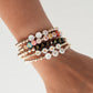 Vibe - Letter Gold Beaded Bracelet