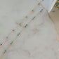 READY TO SHIP Turquoise Permanent Jewelry Chain (3 feet)