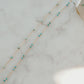 READY TO SHIP Turquoise Permanent Jewelry Chain (3 feet)