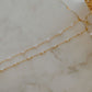 READY TO SHIP *NEW* SPECIAL Tiny Opal Satellite Permanent Jewelry Chain (3 feet)