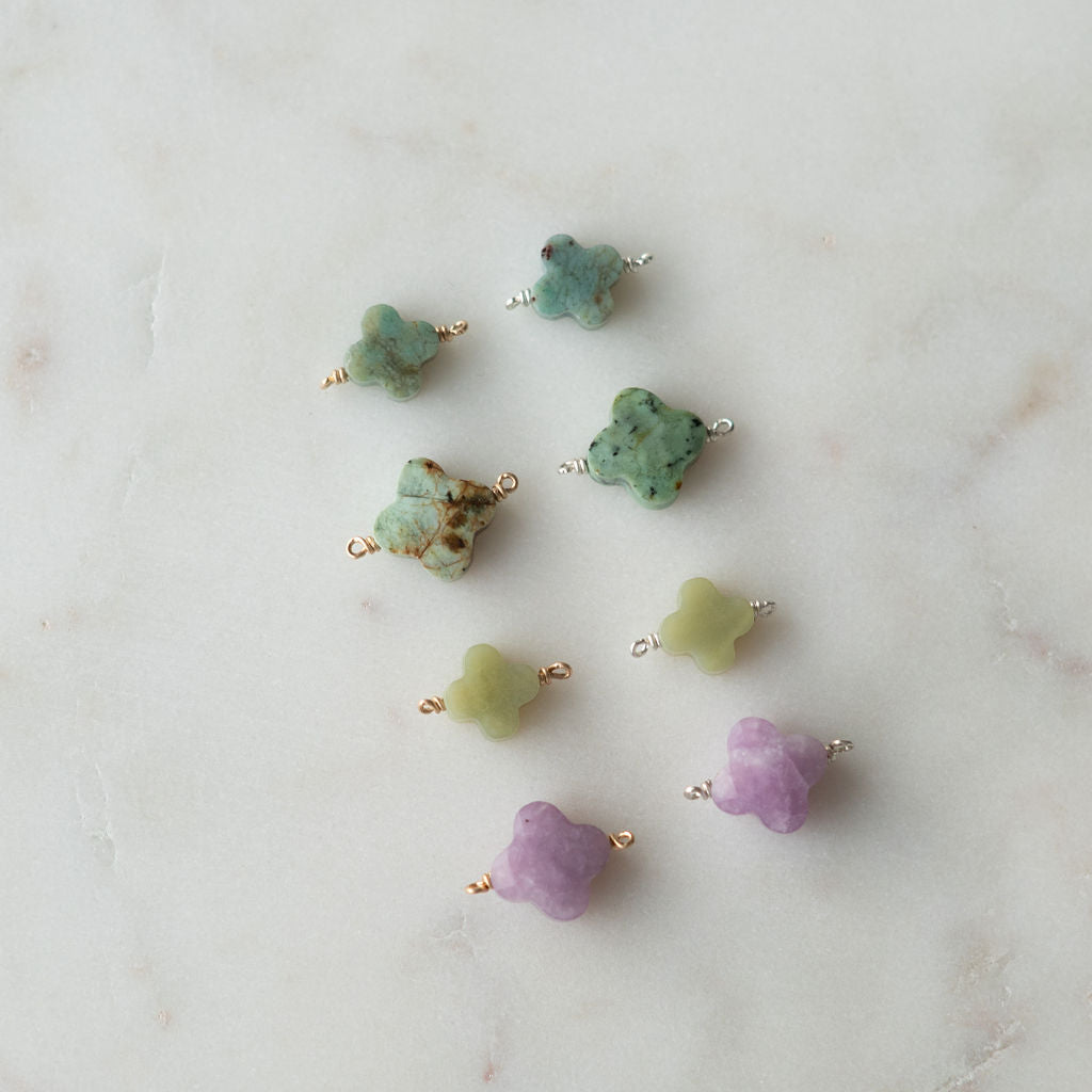 Gemstone CLOVER Connectors