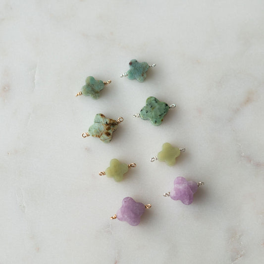 Gemstone CLOVER Connectors