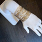 Morse Code Bracelet - 14k Gold Fill or Sterling Silver (Large)