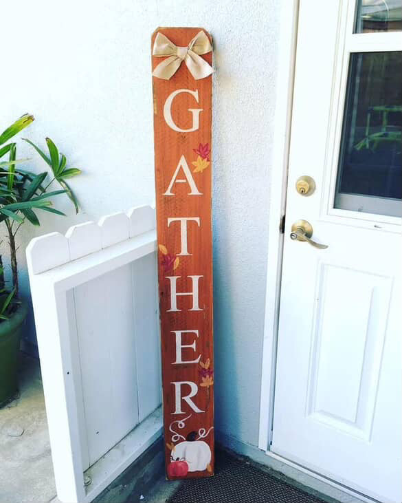 Porch Party- Make your own Wood Sign! Nov 10 - 6pm