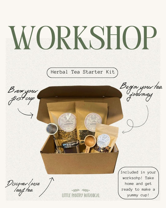 Intro to herbal tea - October 30th - 6PM