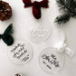 Create your own Custom Holiday Ornament Dec 3 - 6pm