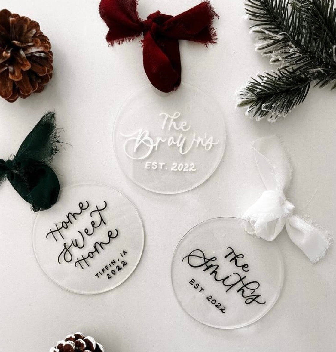 Create your own Custom Holiday Ornament Dec 3 - 6pm