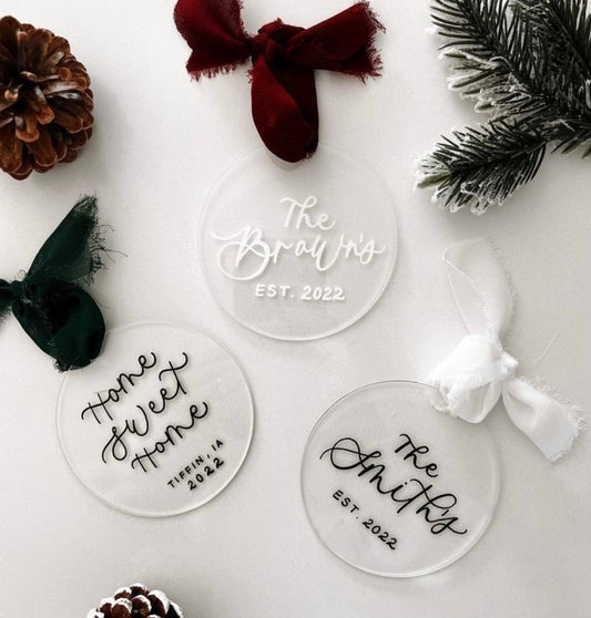 Create your own Custom Holiday Ornament Dec 3 - 6pm