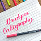 Brushpen Calligraphy Workshop - August 9th 2PM