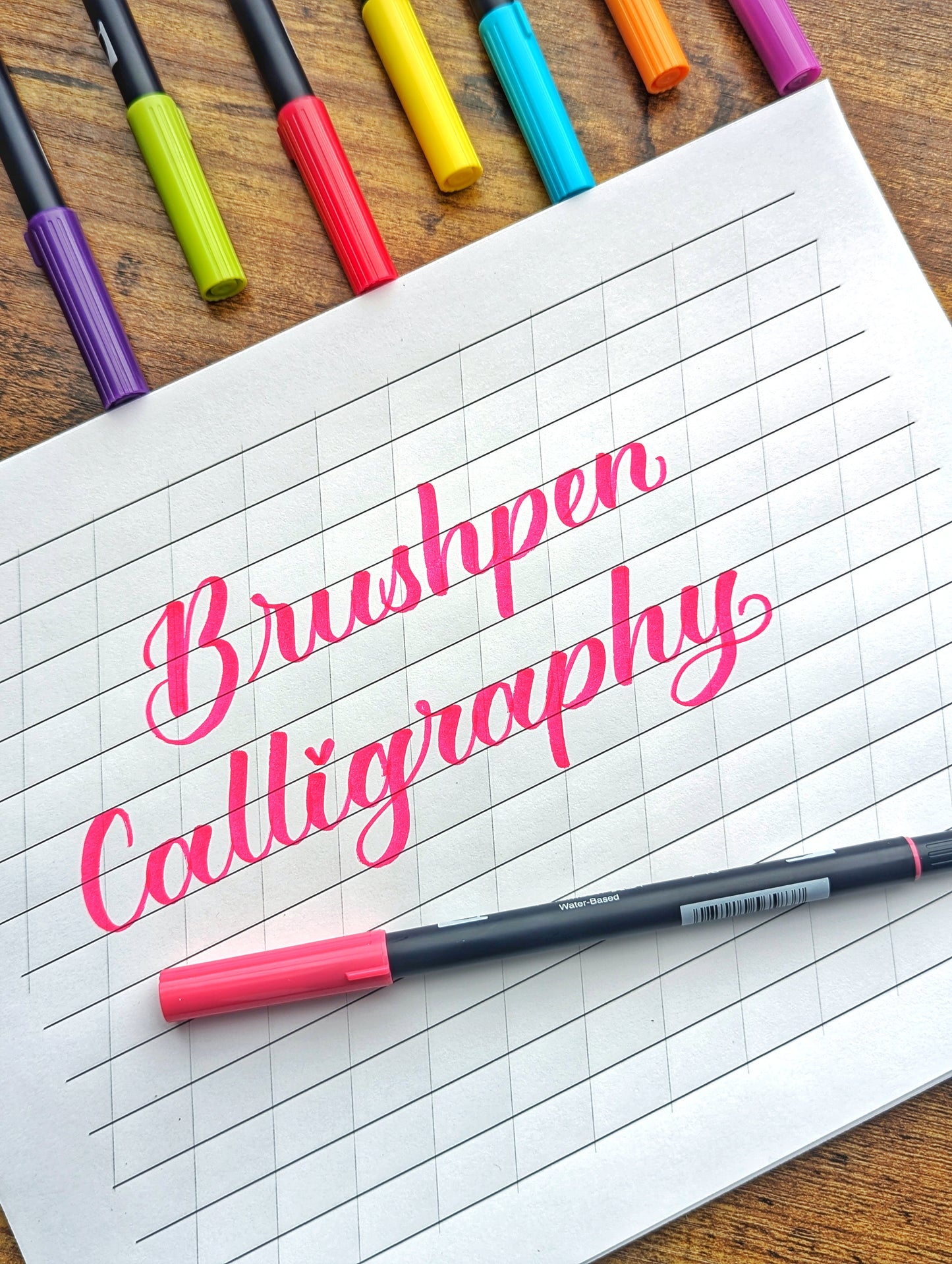 Brushpen Calligraphy Workshop - August 9th 2PM