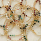 Charolette Birthstone Gemstone Beaded Bracelet