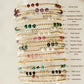 Charolette Birthstone Gemstone Beaded Bracelet