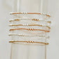 Endy - Mixed Metal Gold Fill + Sterling Silver Beaded Bracelet