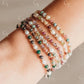 Gemline Collection- Ezra 14k Gold Fill + Sterling Silver Custom Birthstone Bracelet