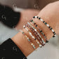 Gemline Collection- Ezra 14k Gold Fill + Sterling Silver Custom Birthstone Bracelet