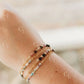 Gemline Collection- Joy Chained 14k Gold Fill + Sterling Silver Custom Birthstone Bracelet