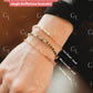Gemline Collection- Joy Chained 14k Gold Fill + Sterling Silver Custom Birthstone Bracelet