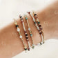 Gemline Collection- Marley 14k Gold Fill + Sterling Silver Custom Birthstone Bracelet