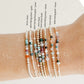 Gemstone Hidden Message Bracelet