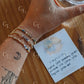 Gemstone Hidden Message Bracelet