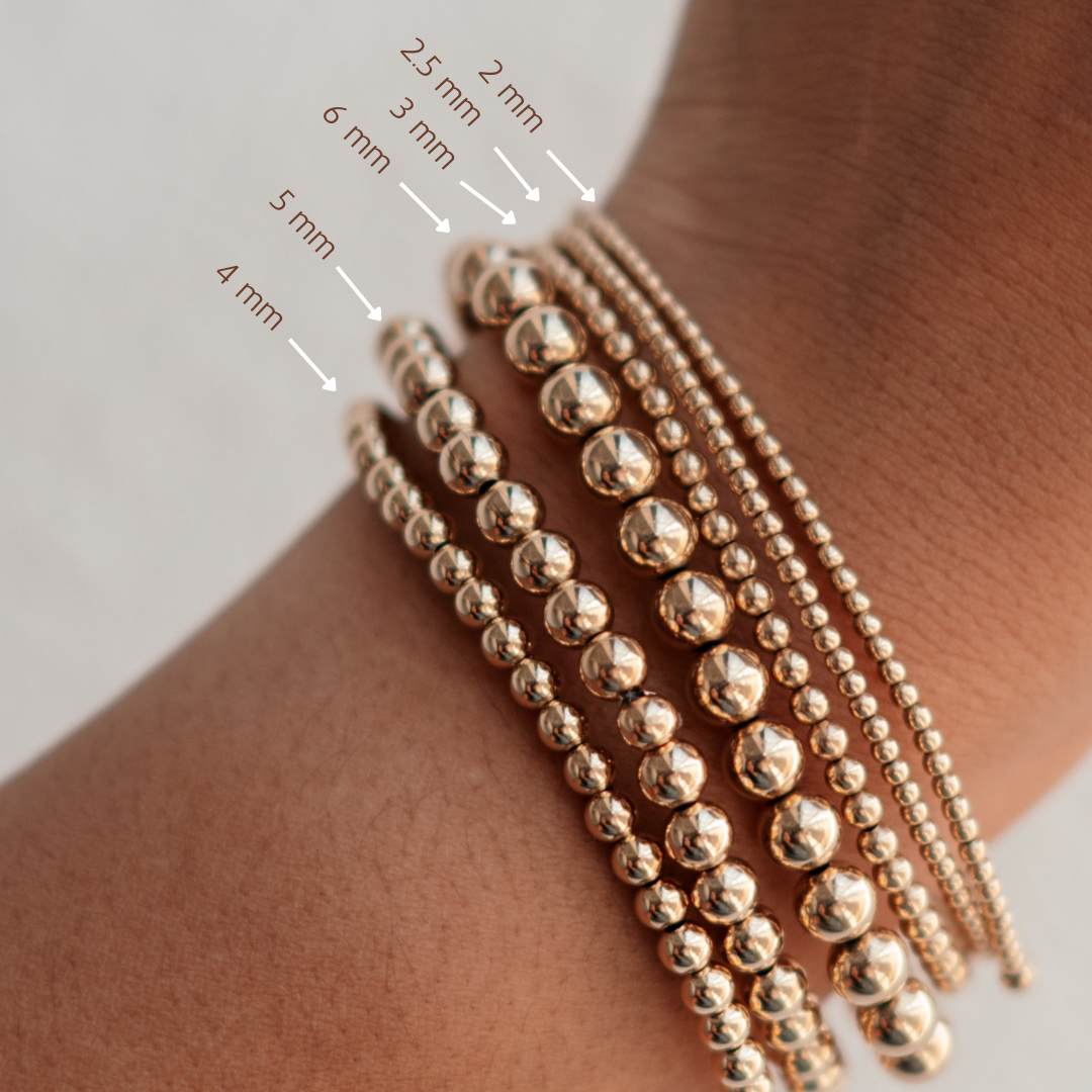 Simply Beaded 14k Gold Fill Bracelet
