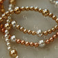 Hayes - Mixed Metal Gold Fill Beaded Bracelet