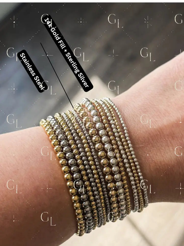 Kyanite Morse Code Bracelet - Stainless Steel