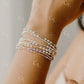 Marley Opalite 14k Gold Fill and Sterling Silver Beaded Bracelet