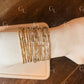 Morse Code Bracelet - 14k Gold Fill or Sterling Silver (small)