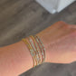 Kyanite Morse Code Bracelet - Stainless Steel