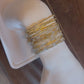 Morse Code Bracelet - 14k Gold Fill or Sterling Silver (small)