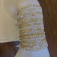 Pearl Morse Code Bracelet - 14k Gold Fill or Sterling Silver
