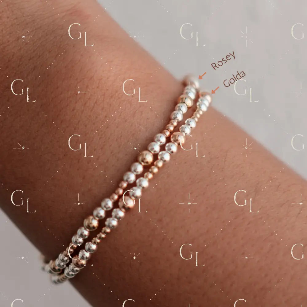 Rosey + Golda - 6.25 inches / Rosey