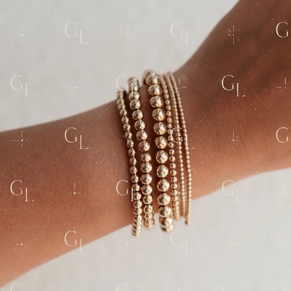 Simply Beaded 14k Gold Fill Bracelet