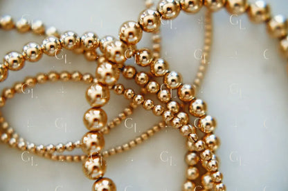 Simply Beaded 14k Gold Fill Bracelet - 6.25 inches / 2 mm